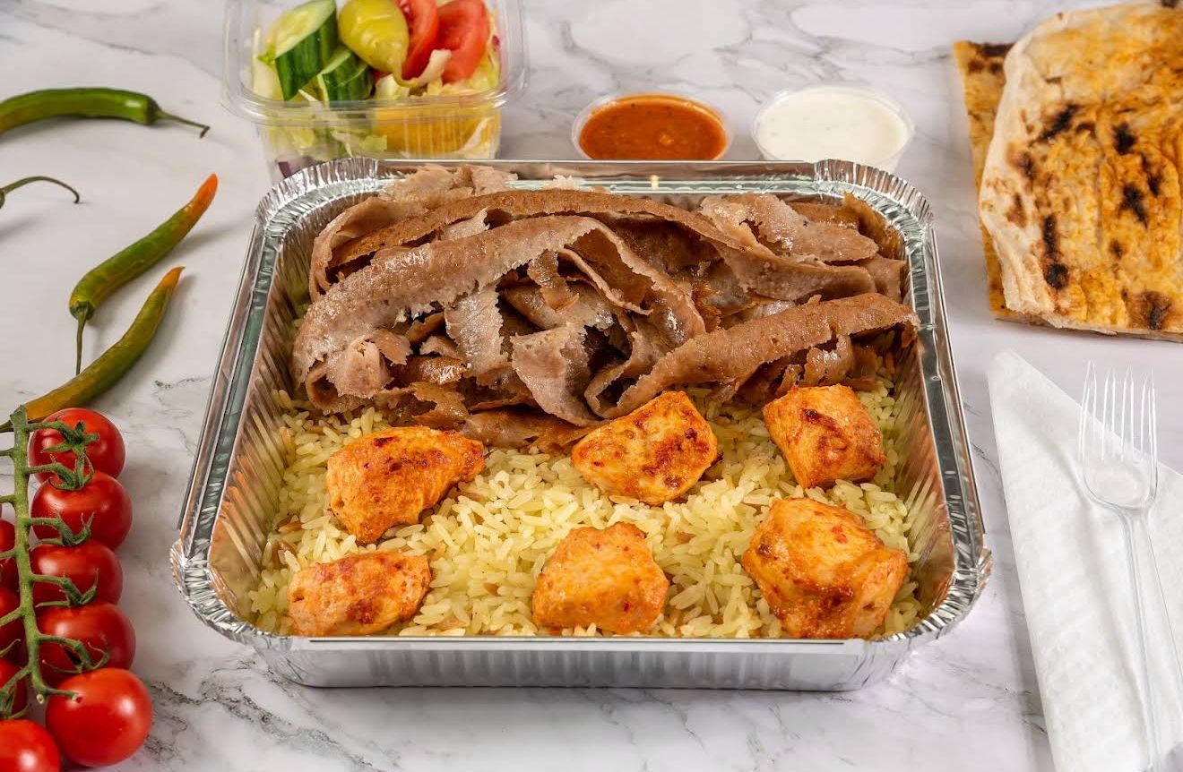 Lamb Doner and Chicken Shish