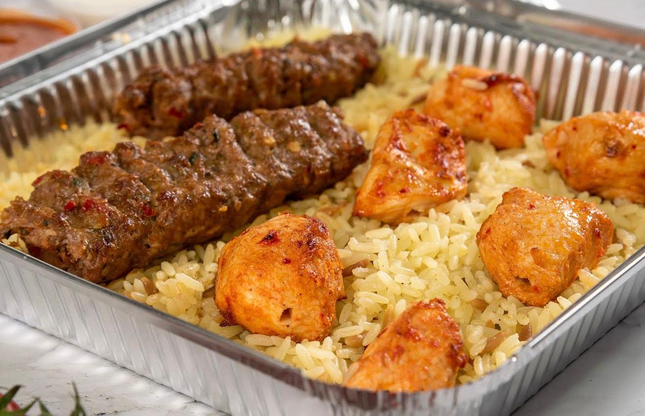 Chicken Shish and Lamb Kofte