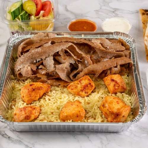 Lamb Doner and Chicken Shish