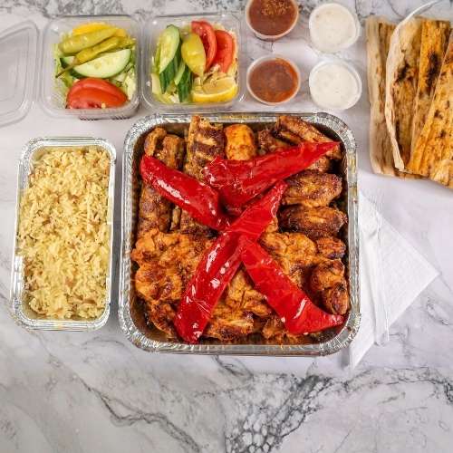 Flames Chicken Grill Platter
