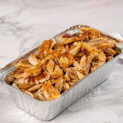 Portion of Chicken Doner Meat
