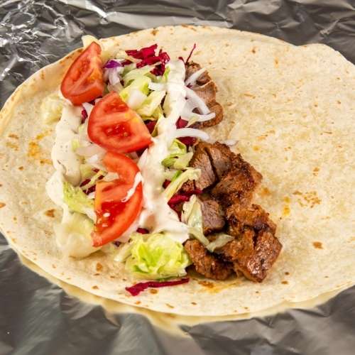 Lamb Shish Wrap