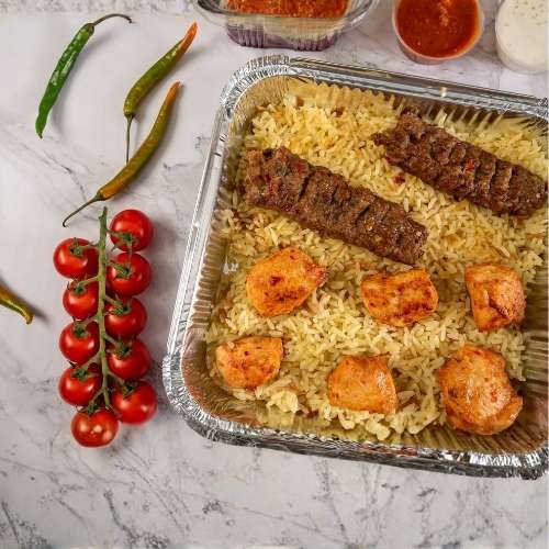 Chicken Doner and Lamb Kofte
