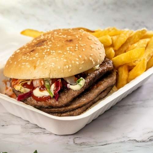 Triple Beef Burger